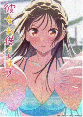 动画特展的入场指引牌
